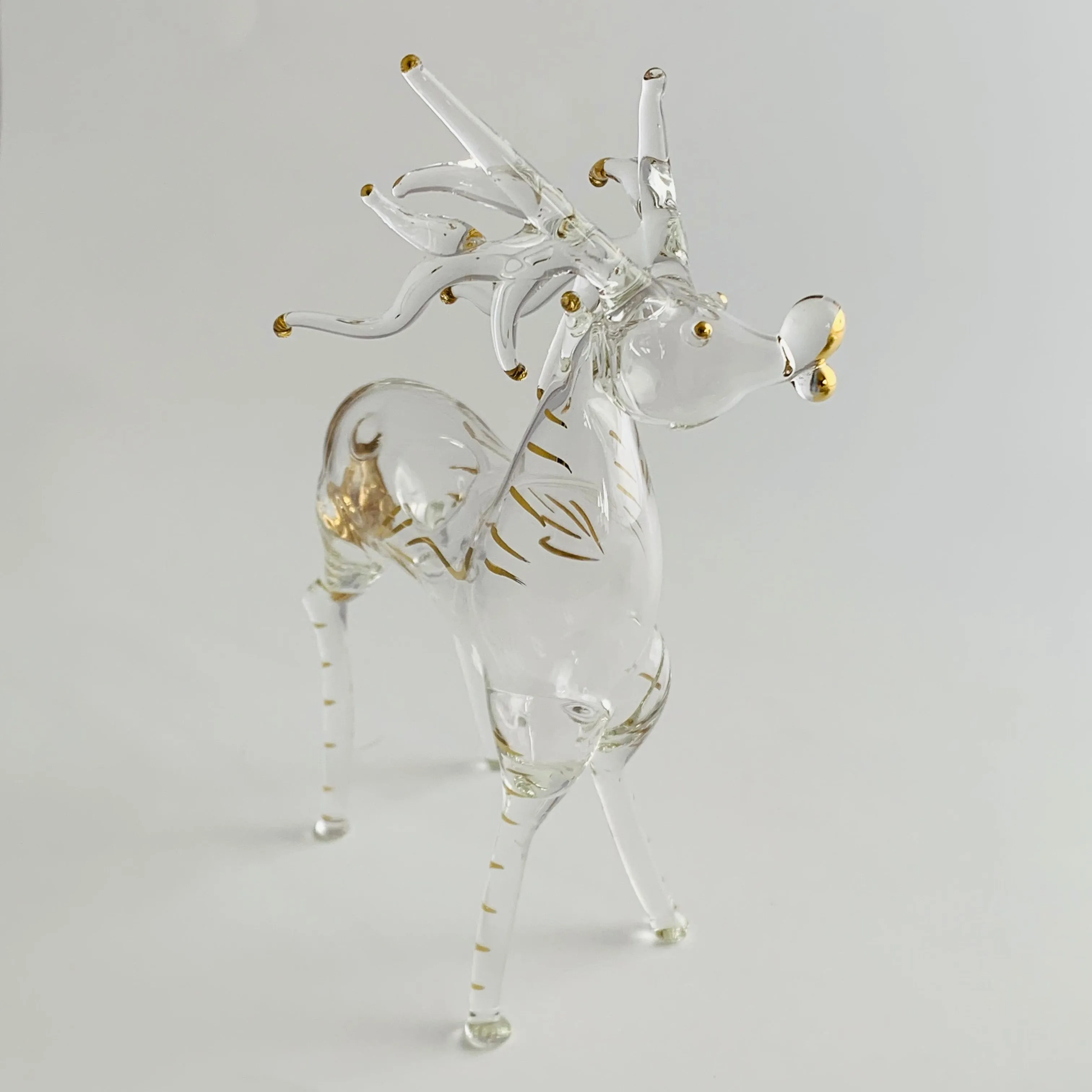 Blown Glass Tabletop - Reindeer