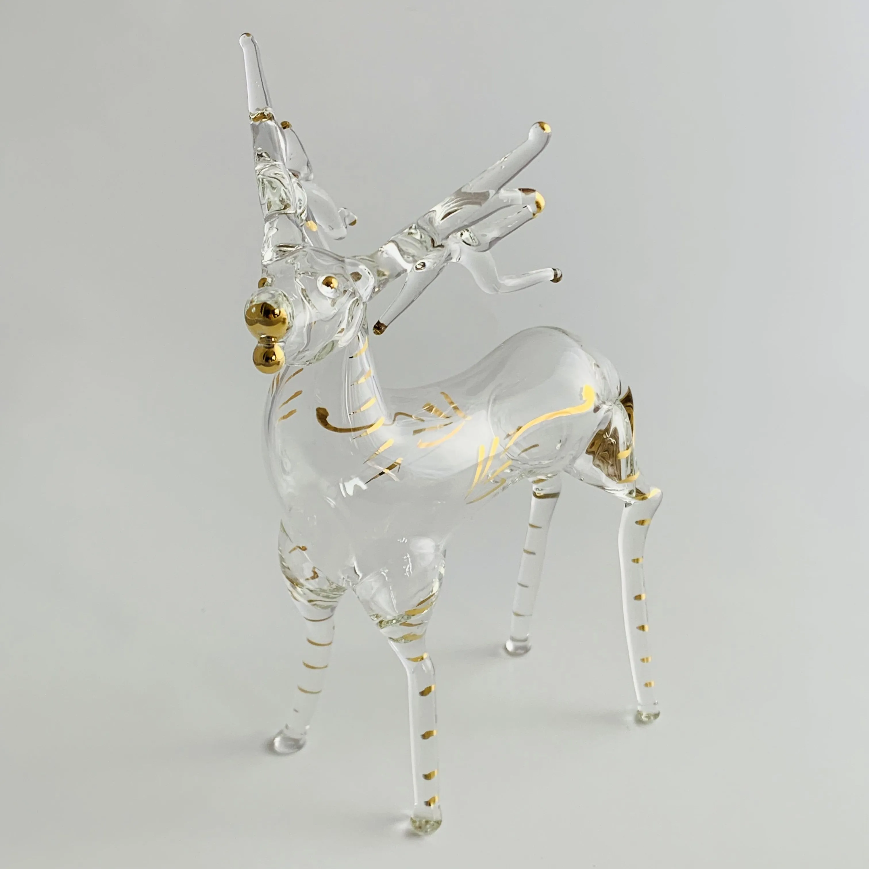 Blown Glass Tabletop - Reindeer
