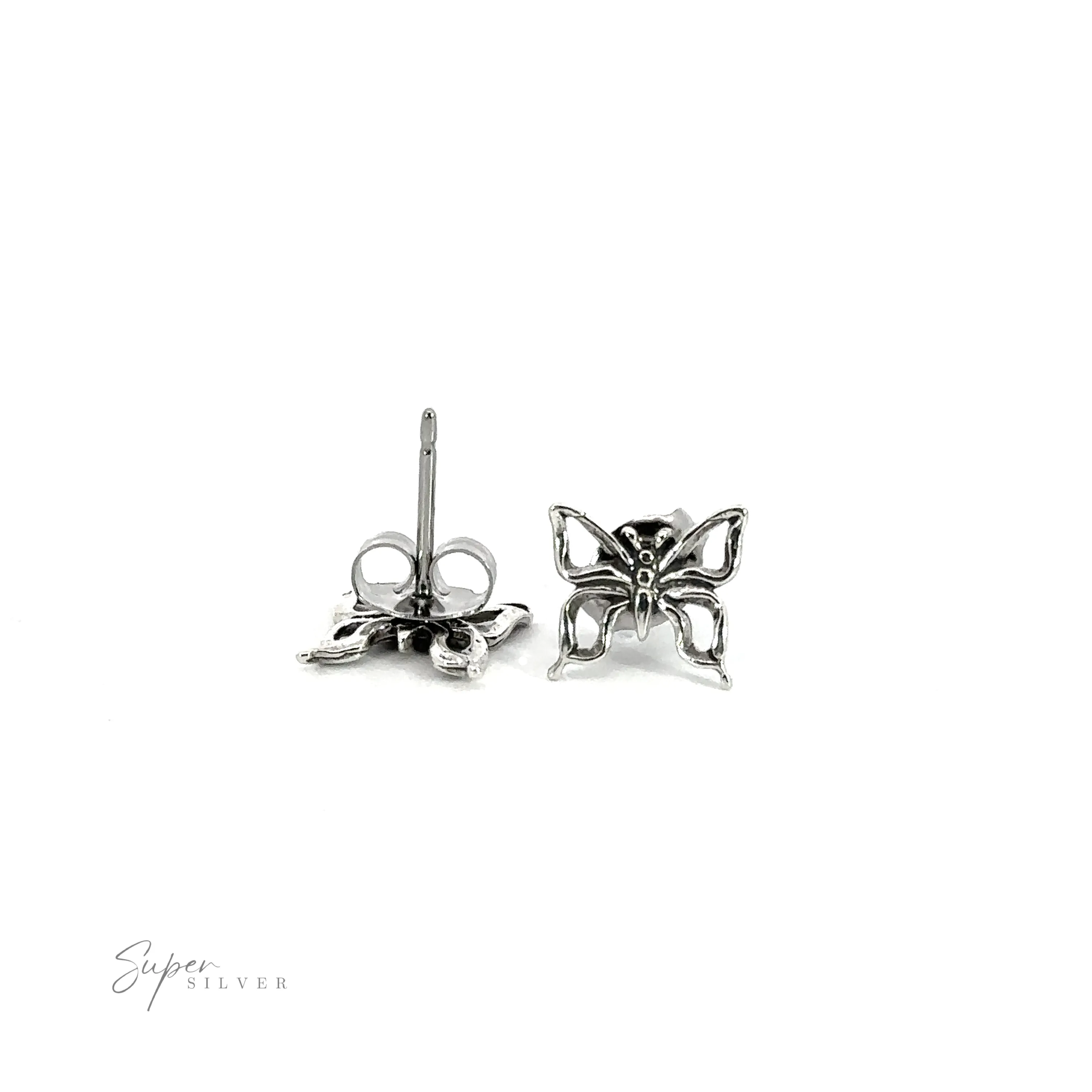 Butterfly Outline Studs