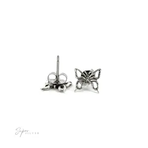 Butterfly Outline Studs