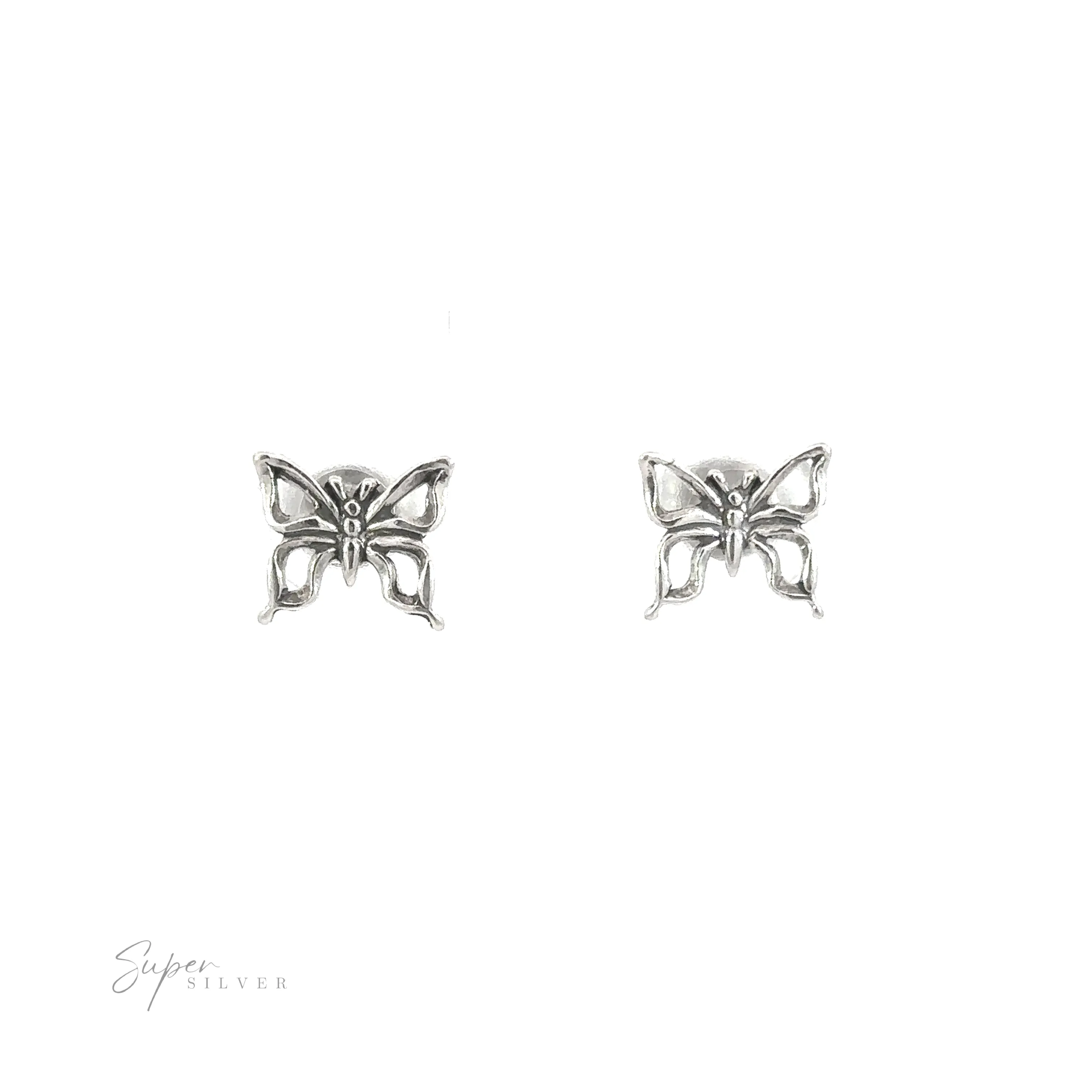 Butterfly Outline Studs