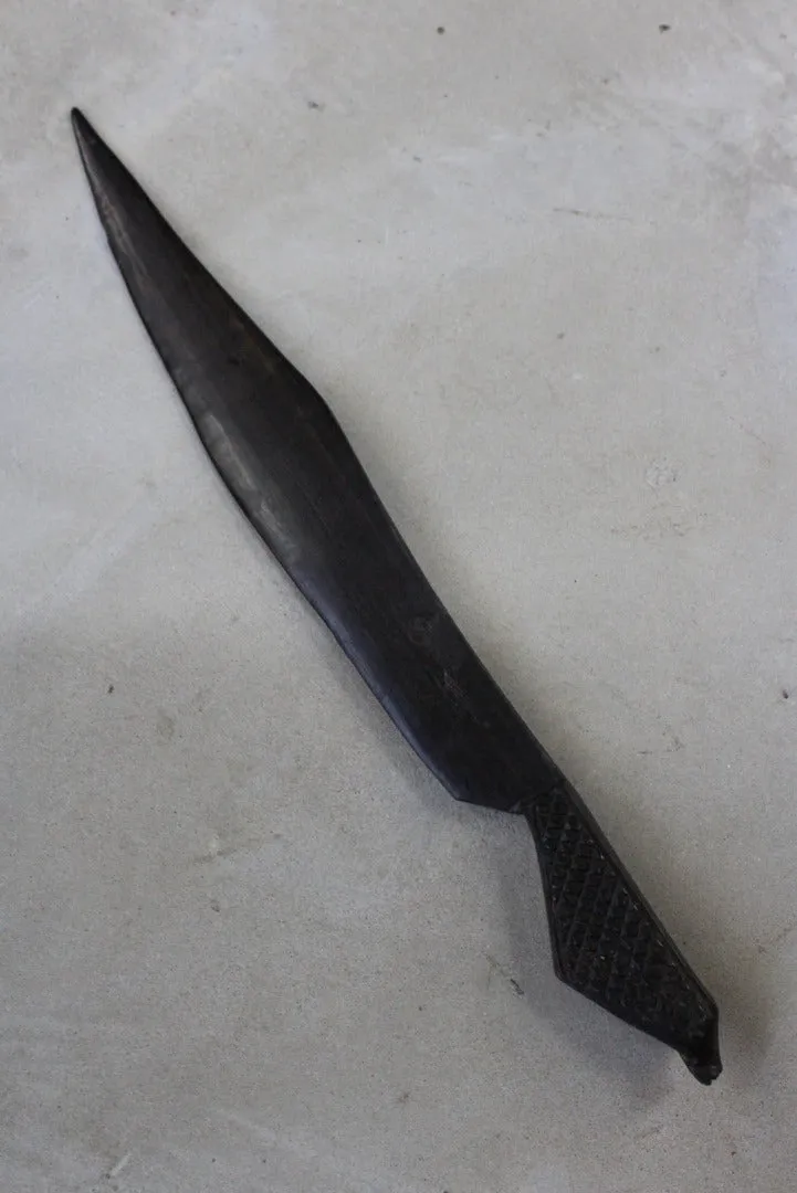 Carved African Letter Opener