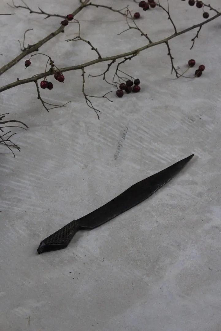 Carved African Letter Opener