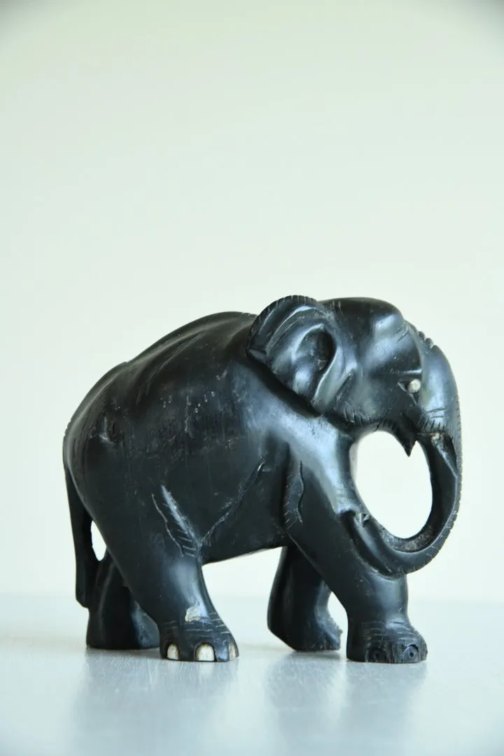 Carved Ebony Elephant