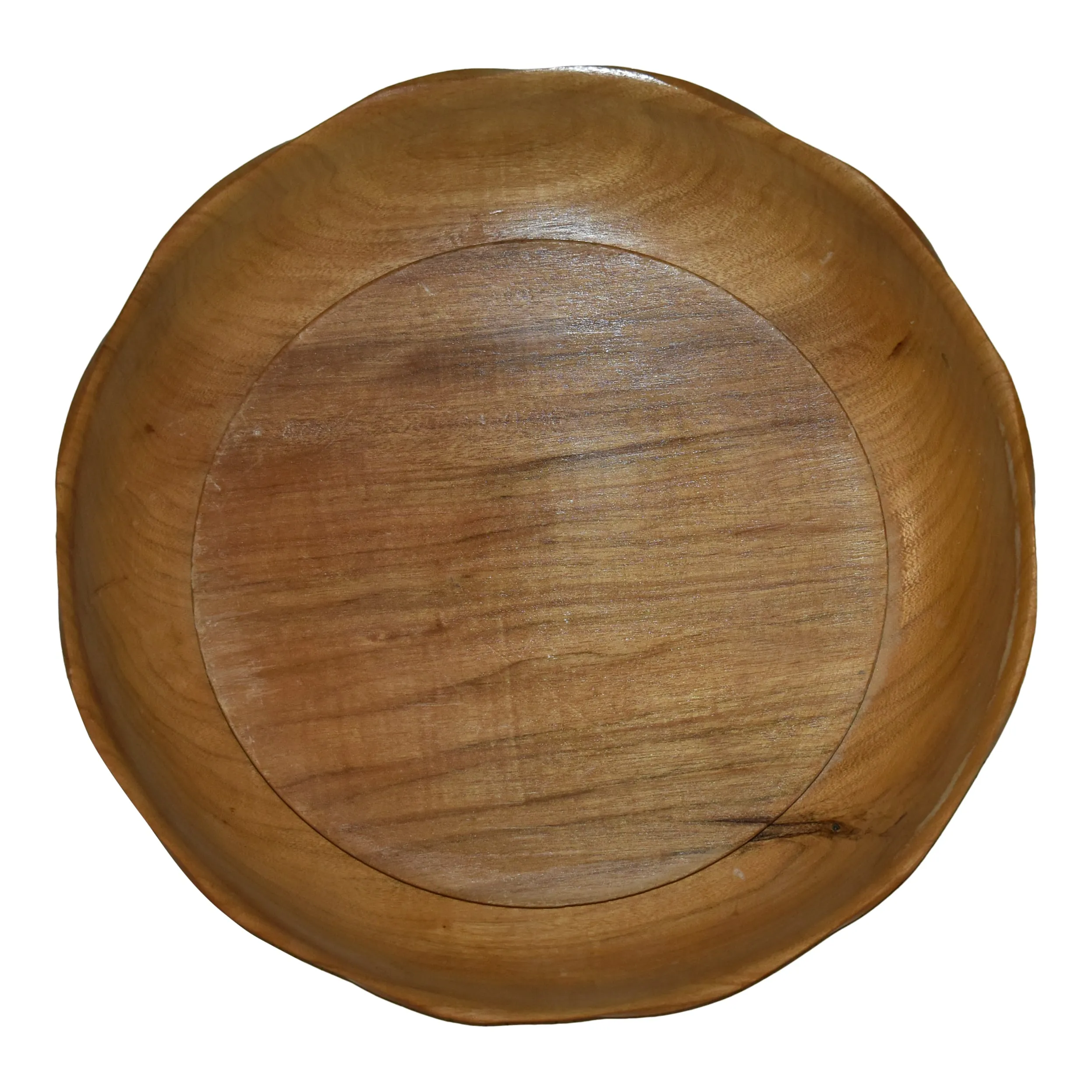 Carved Edelweiss Bowl