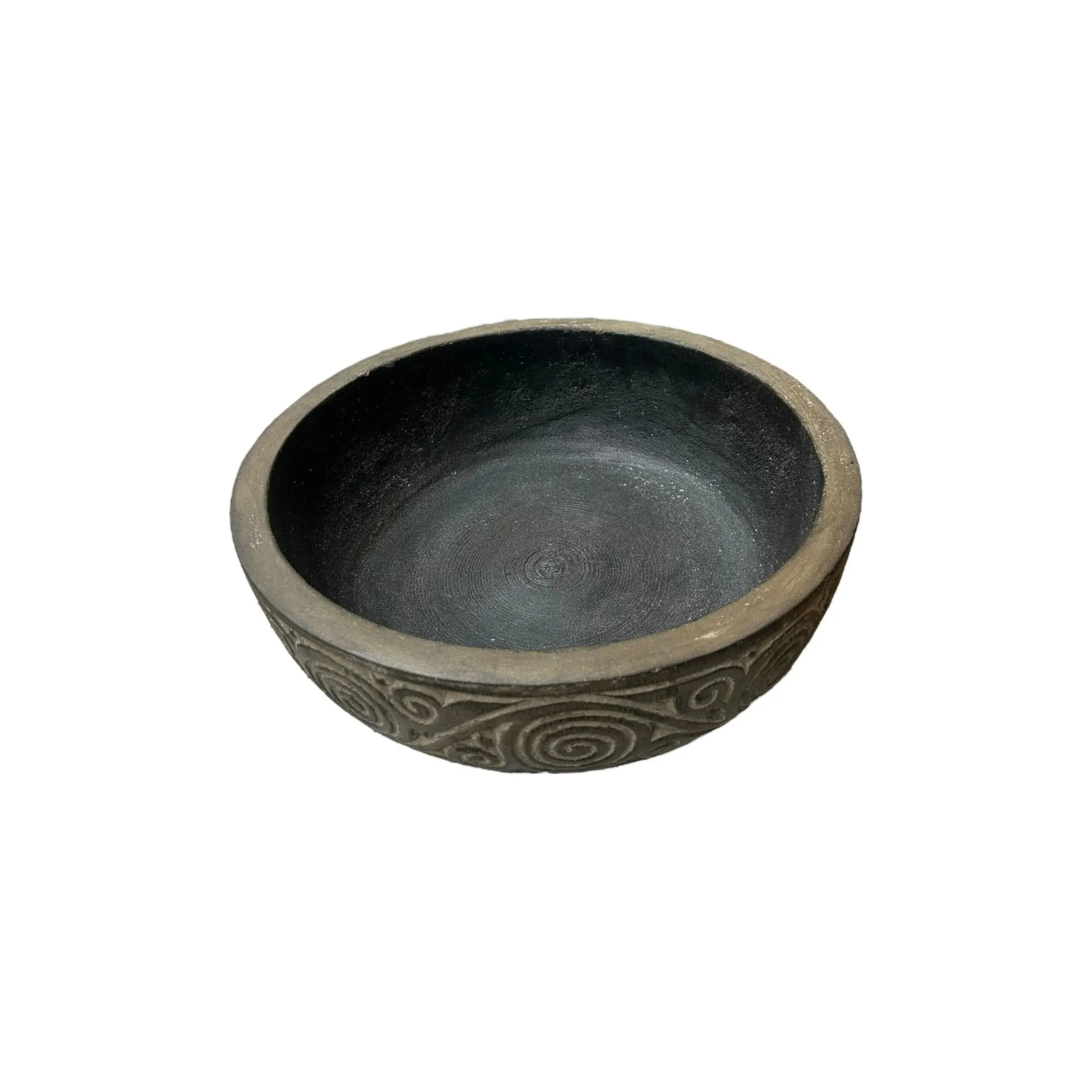 Carved Wooden Bowl