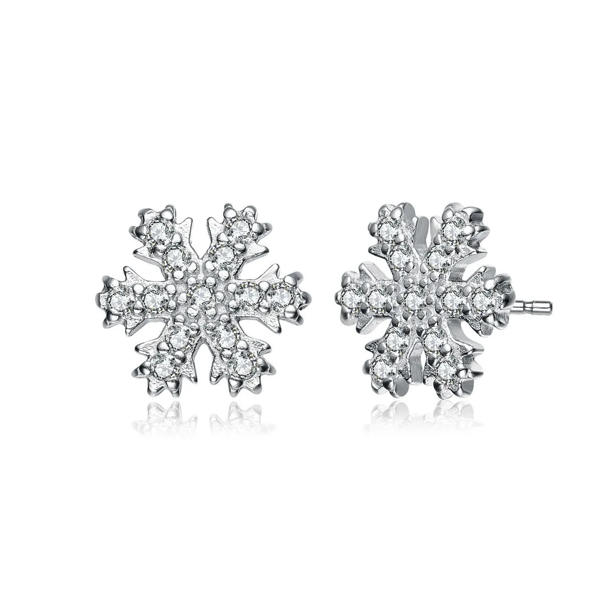 Champéry Snowflake Stud Earrings