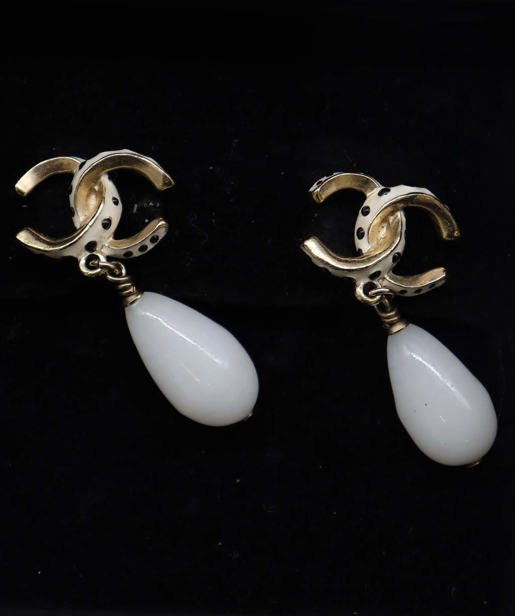 CHANEL EARRINGS COCOMARK SWING ACCESSORY 16C DXBS2871
