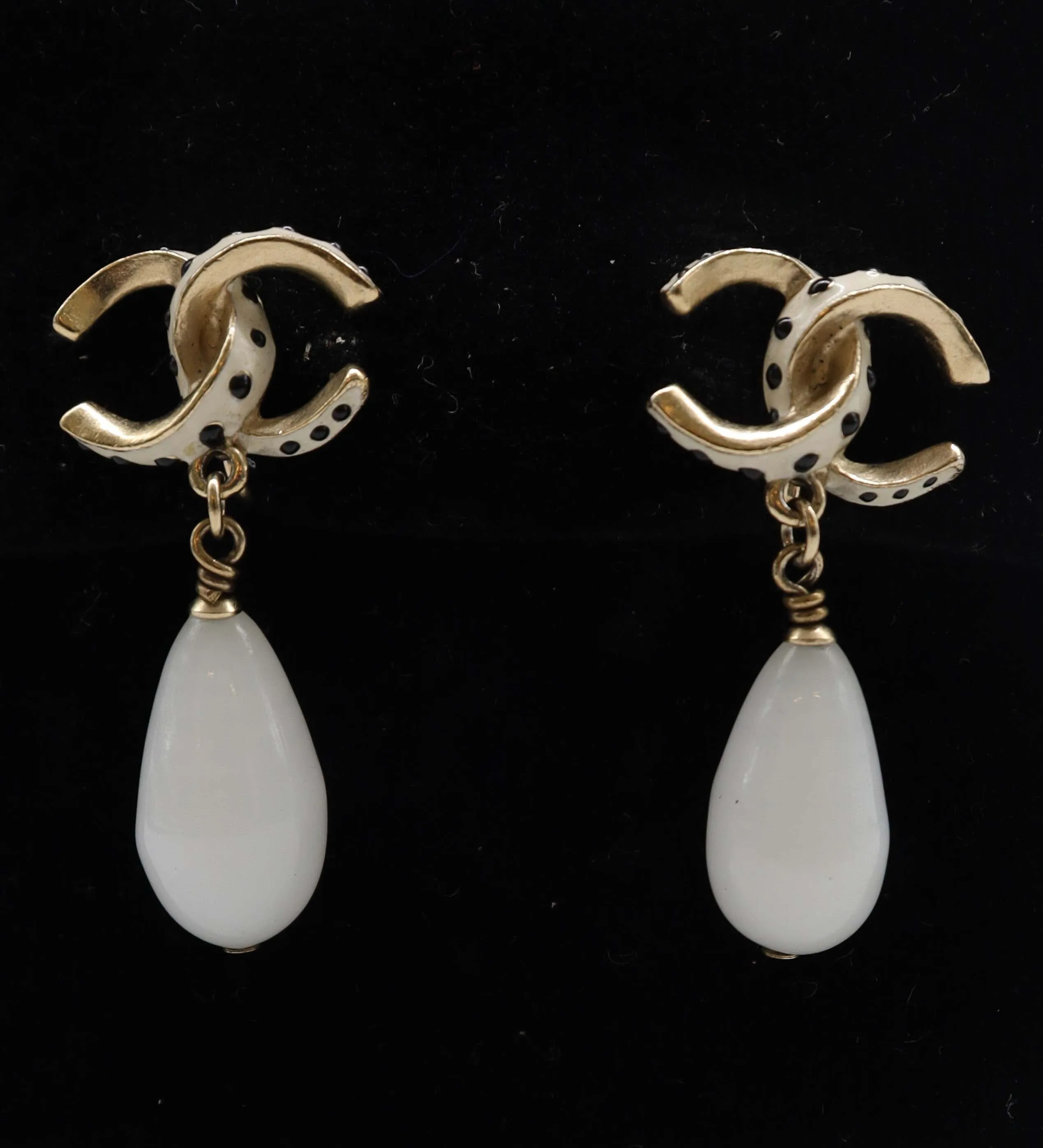 CHANEL EARRINGS COCOMARK SWING ACCESSORY 16C DXBS2871