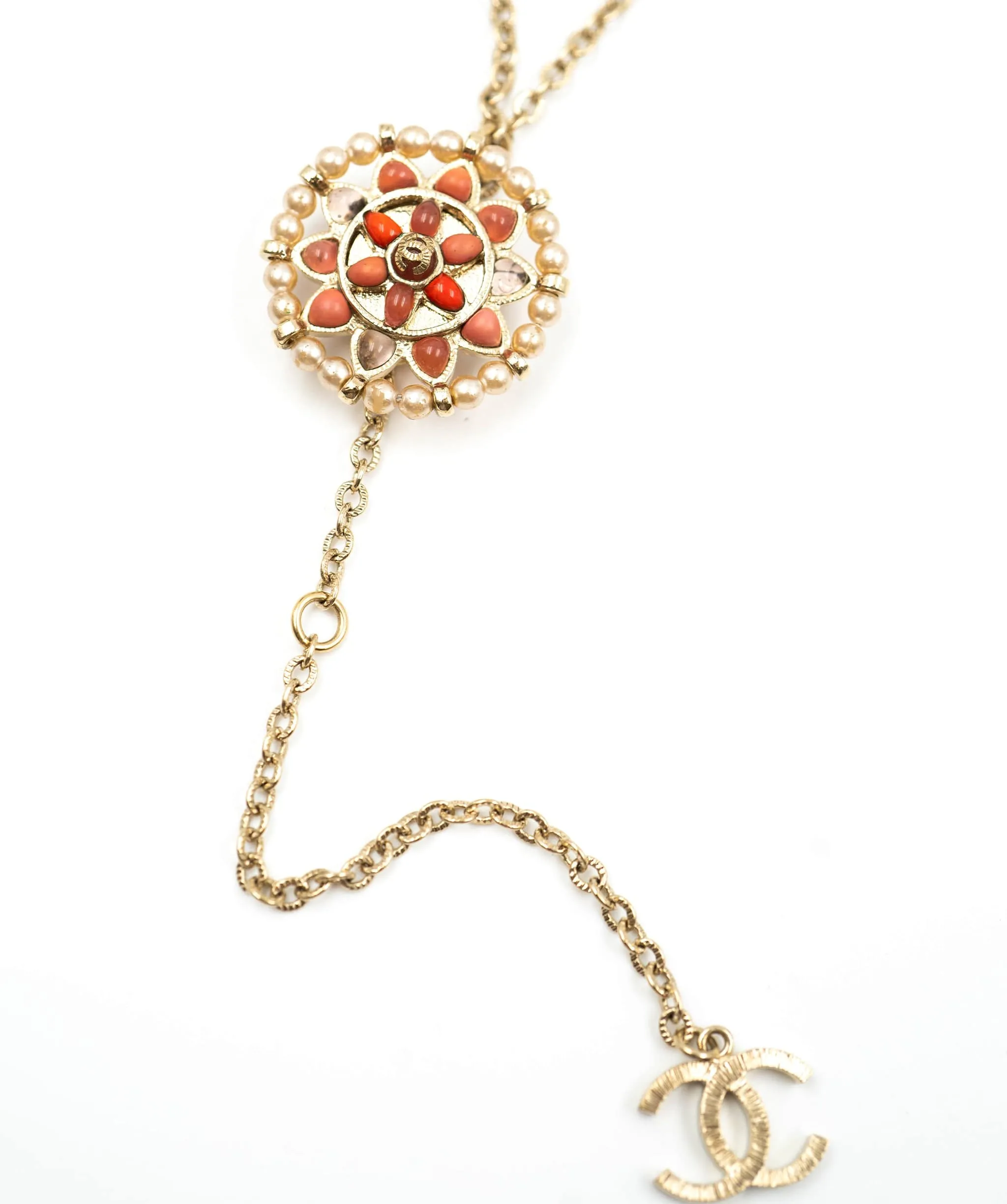Chanel vintage necklace / belt ( set with the ring) ASL2545