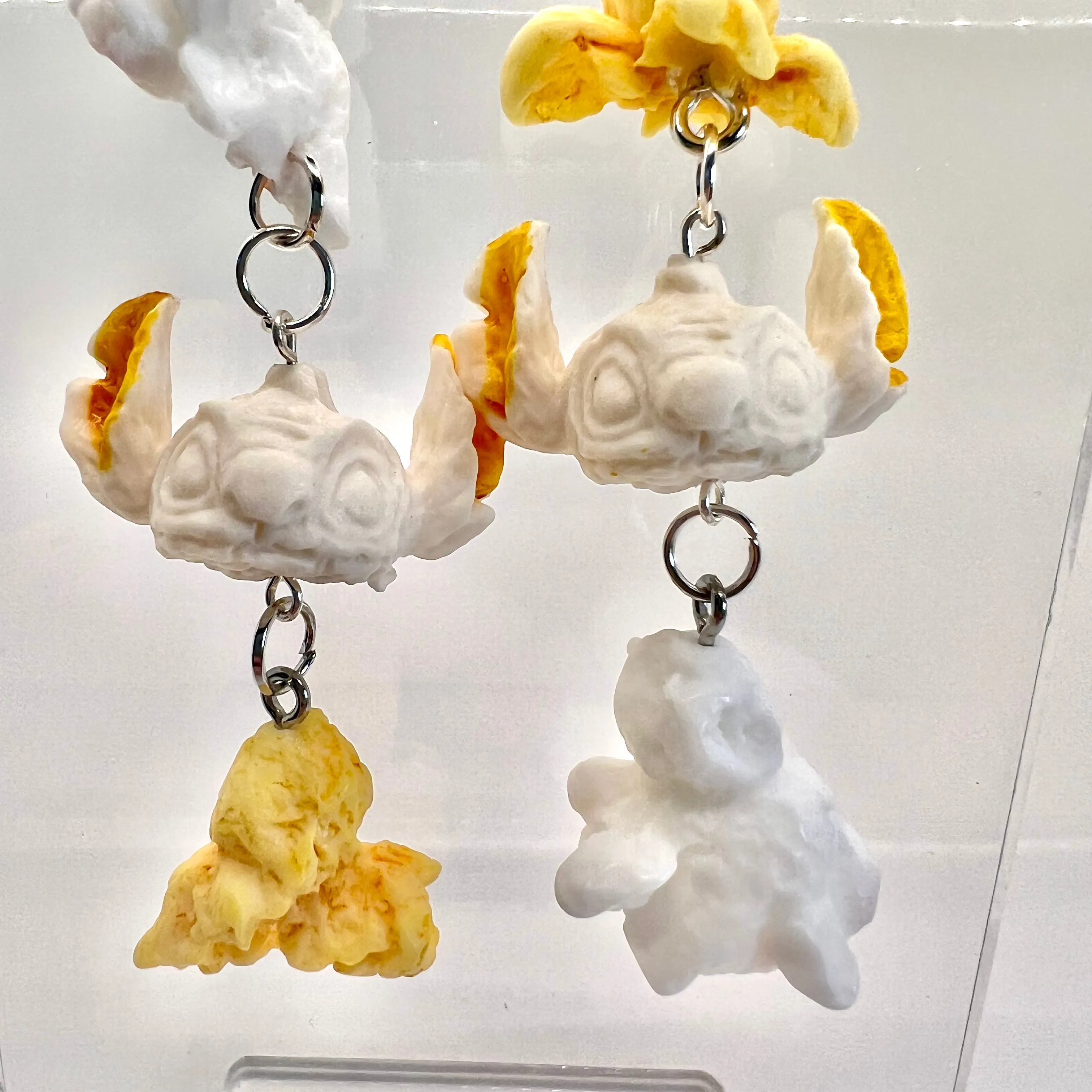 Character Popcorn Chain Earrings