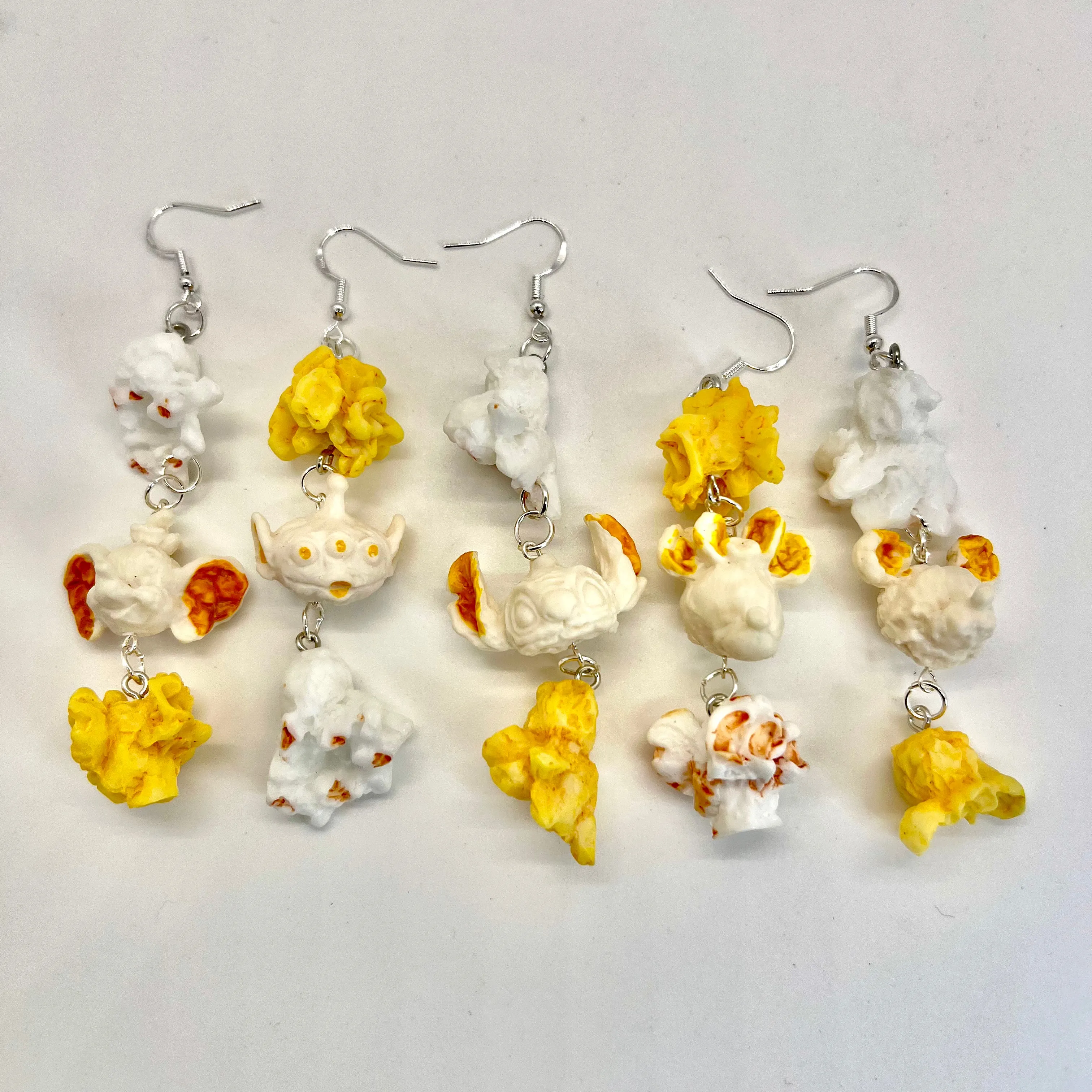 Character Popcorn Chain Earrings