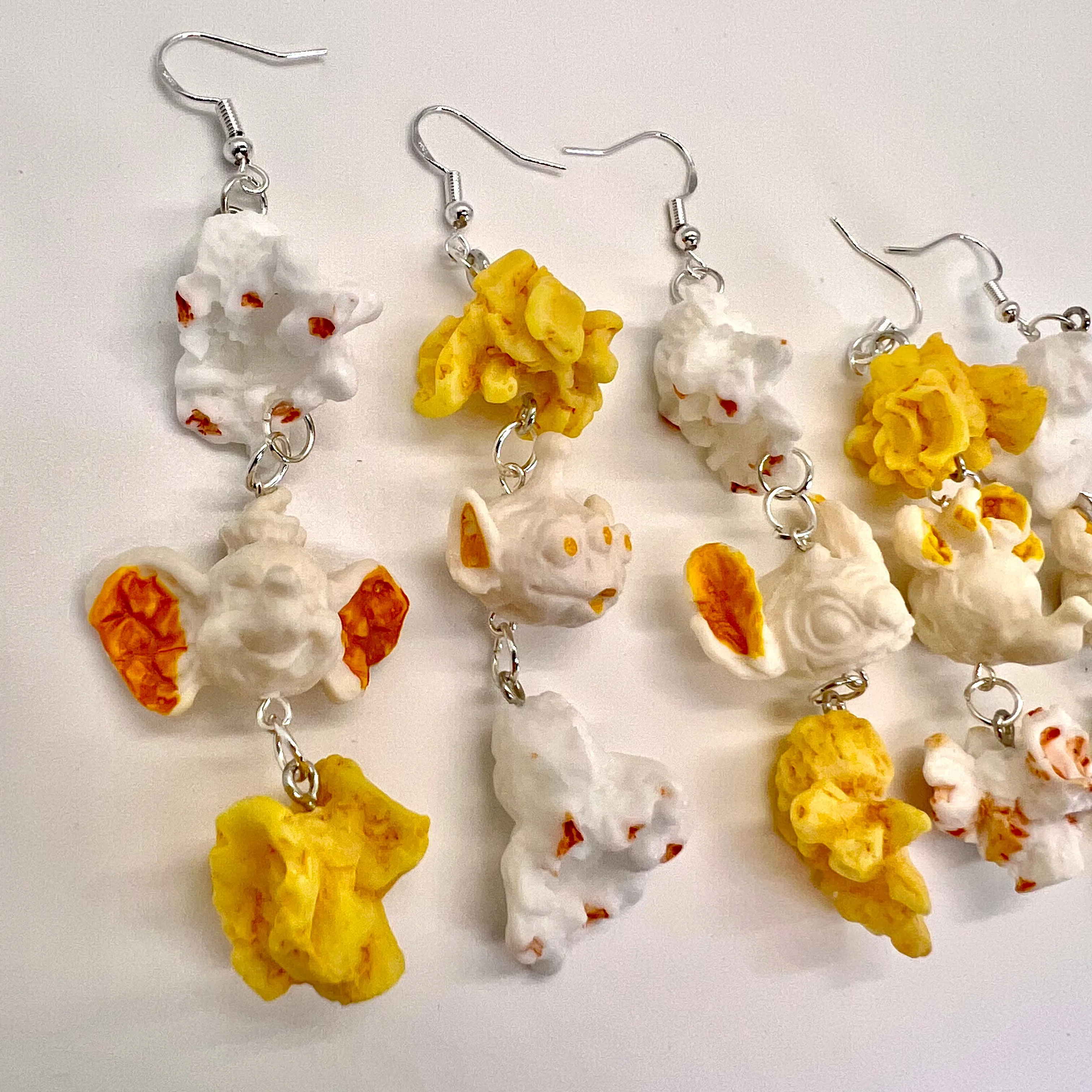 Character Popcorn Chain Earrings