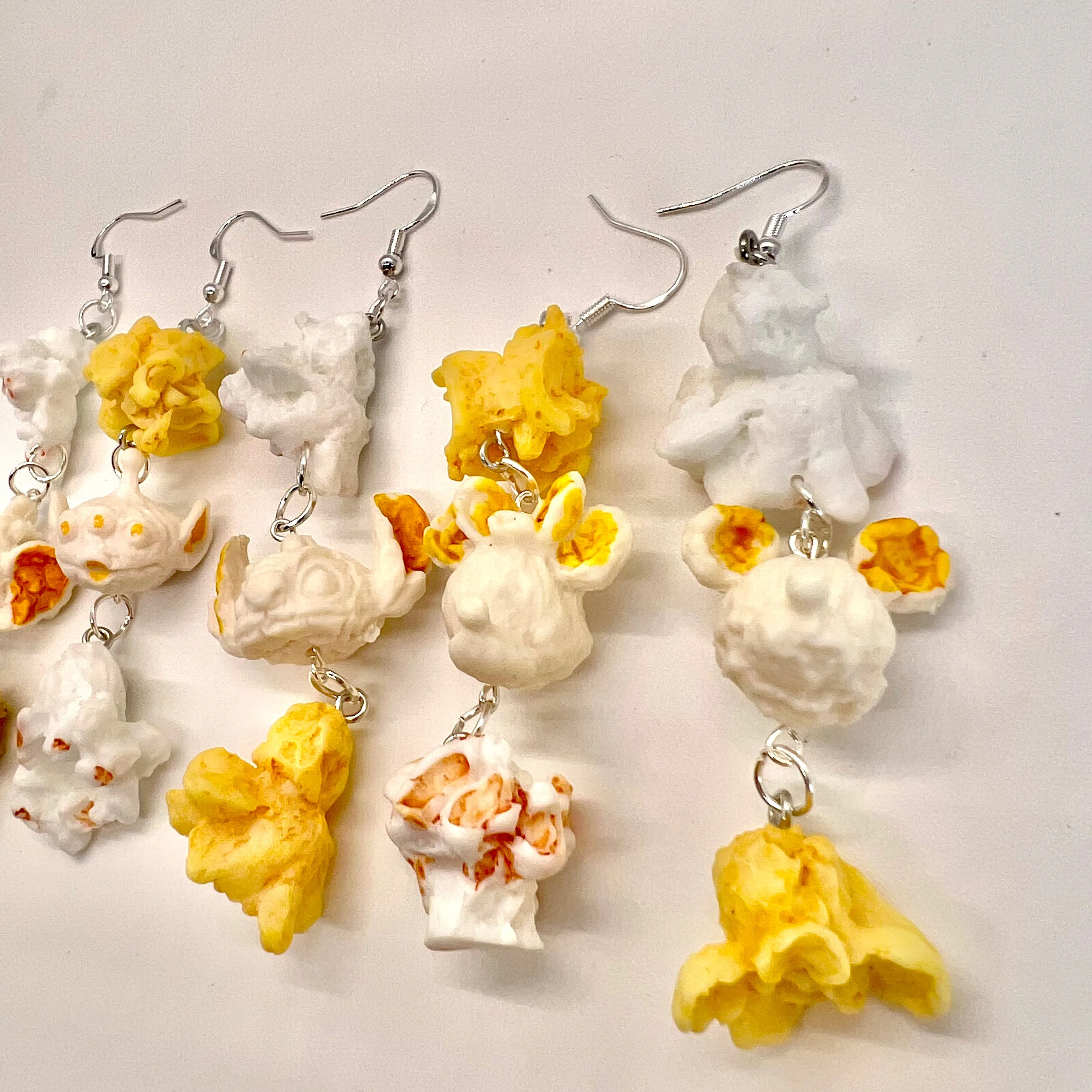 Character Popcorn Chain Earrings