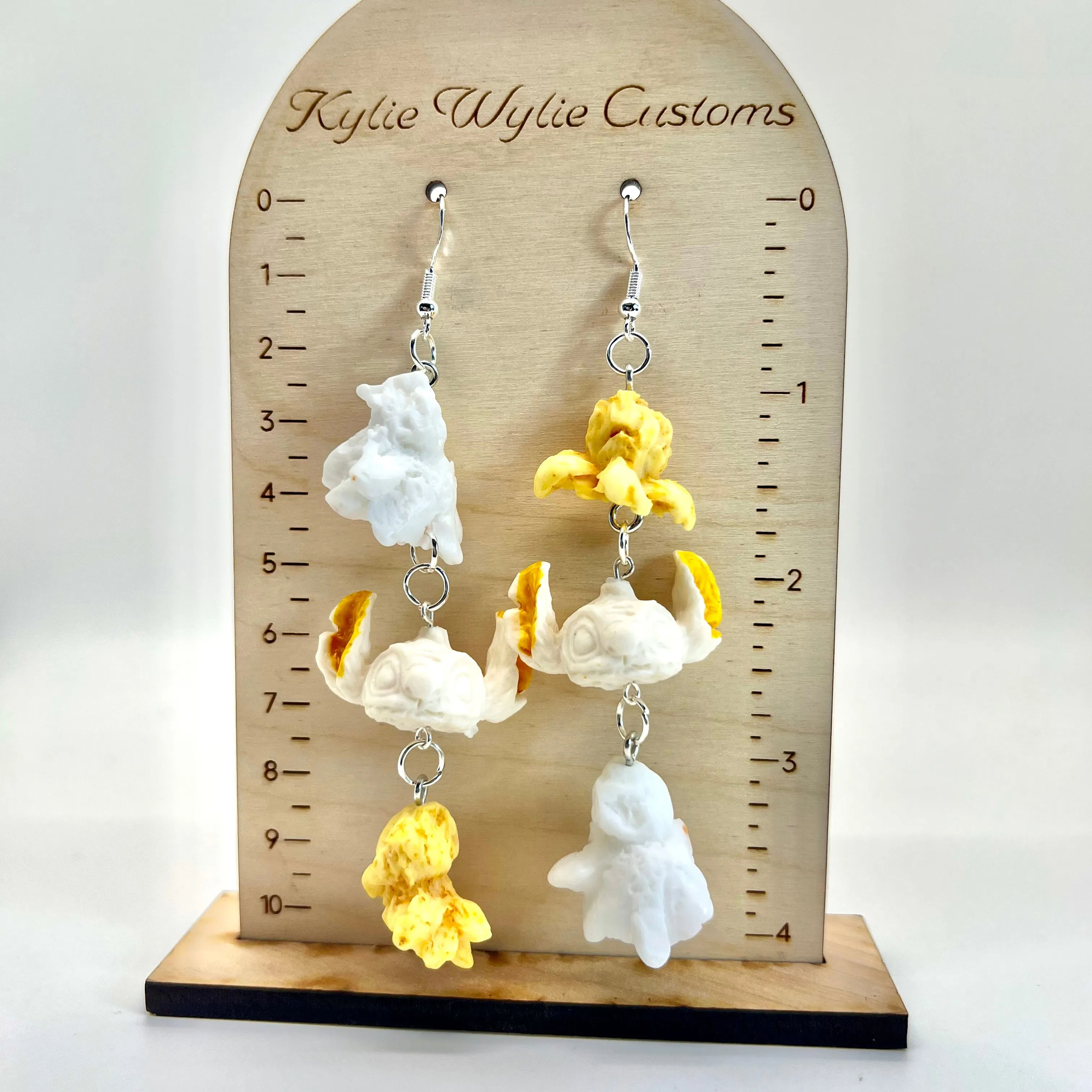 Character Popcorn Chain Earrings