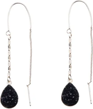 Chic Vintage Water Drop Earrings Ear Dangler Tassel Fashion Alloy Ear Jewelry for Women for Party Wedding