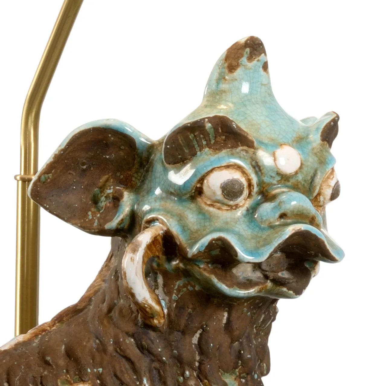 Chinese Dog Lamp - Left