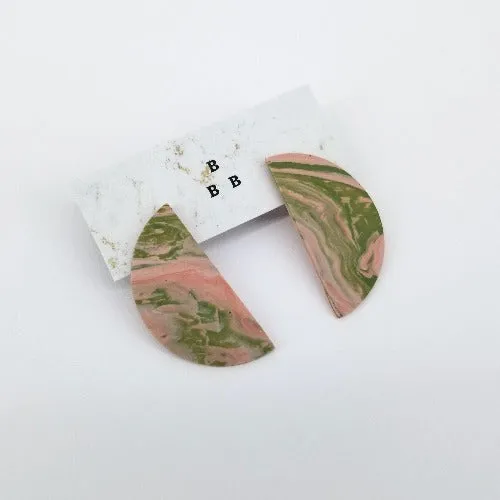 'Clay Classics' Clay, Resin & Acrylic Earrings