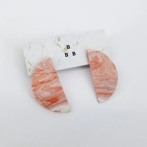'Clay Classics' Clay, Resin & Acrylic Earrings