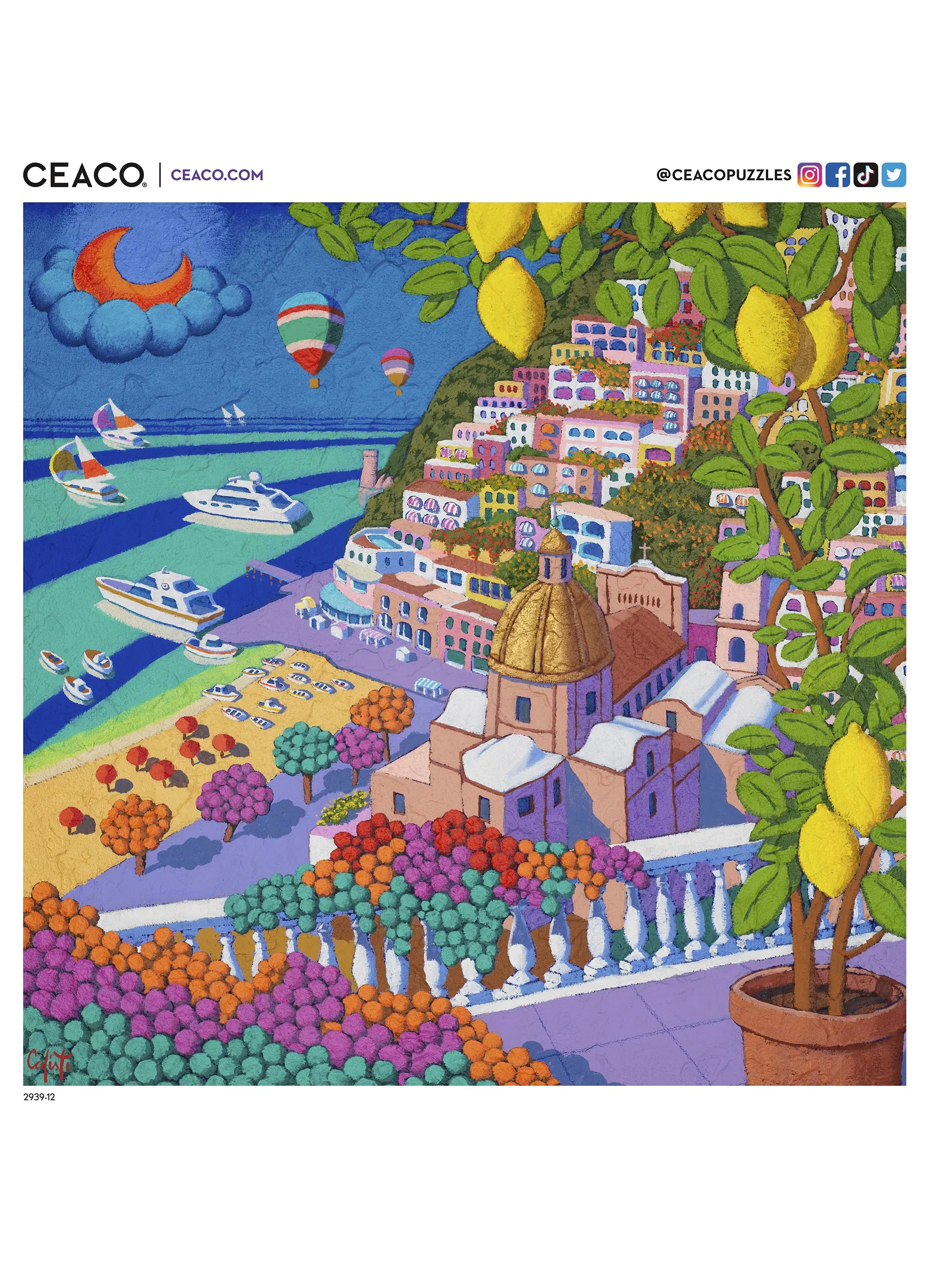 Colorstory - Positano - 750 Piece Puzzle