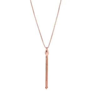 Como Rose Tassel Necklace