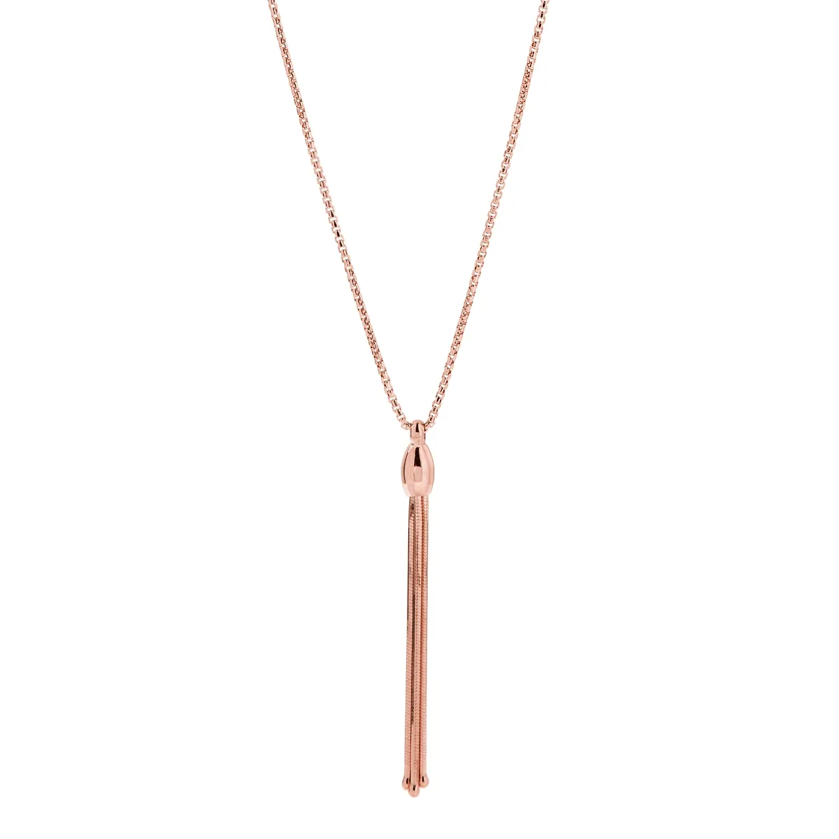 Como Rose Tassel Necklace