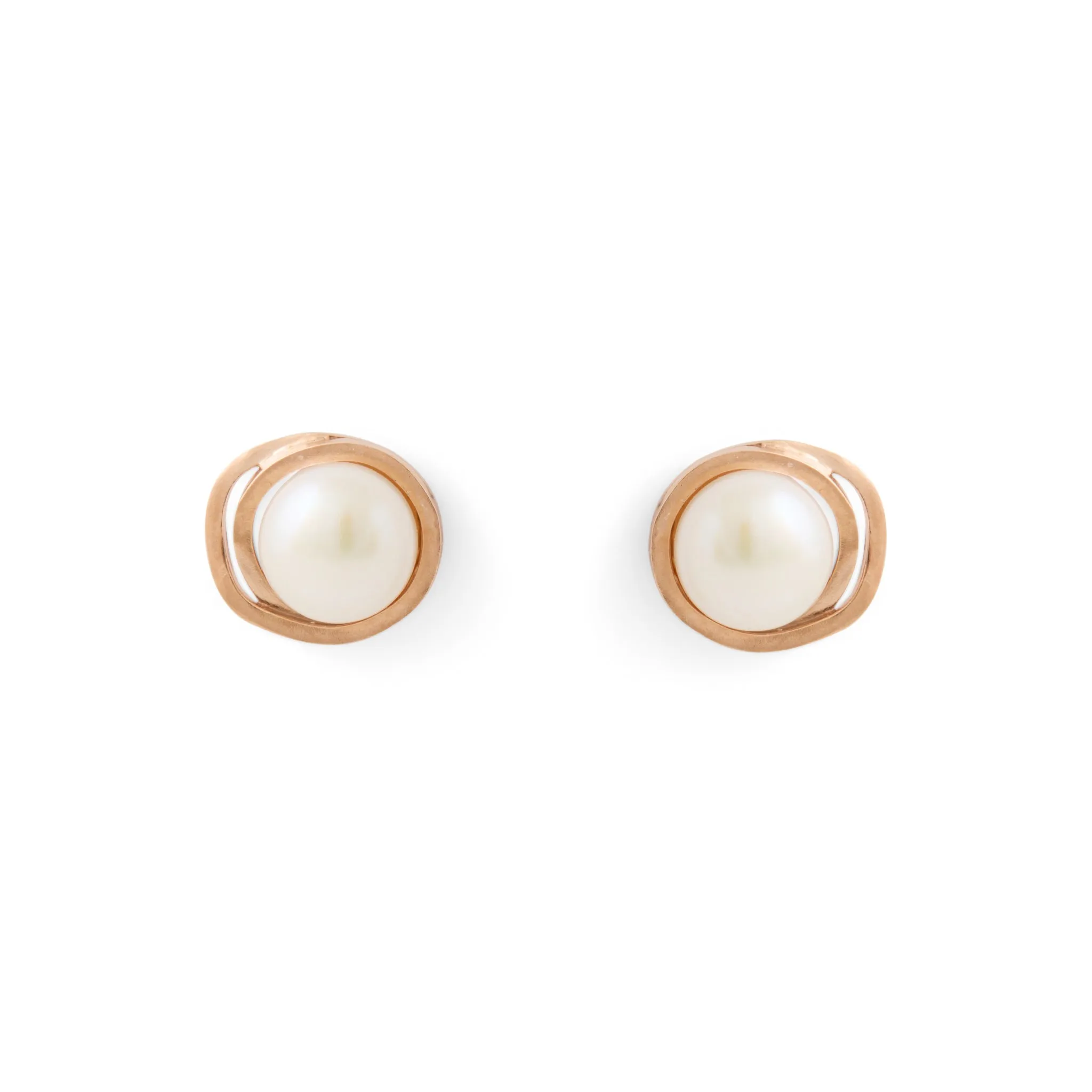 Continuum Large Pearl Stud Earrings
