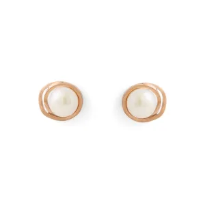 Continuum Large Pearl Stud Earrings