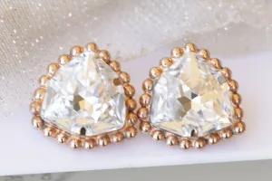 CRYSTAL CLIP EARRING