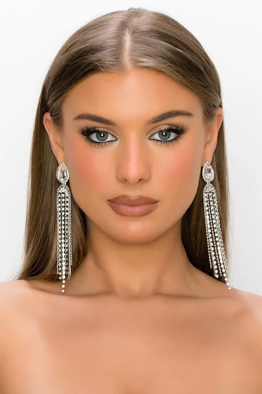 Crystal Dangle Earrings