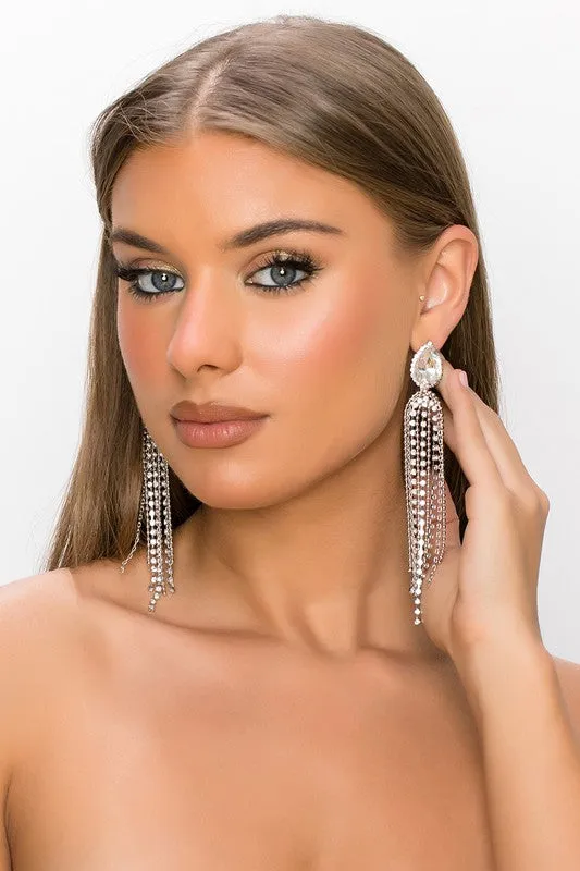 Crystal Dangle Earrings