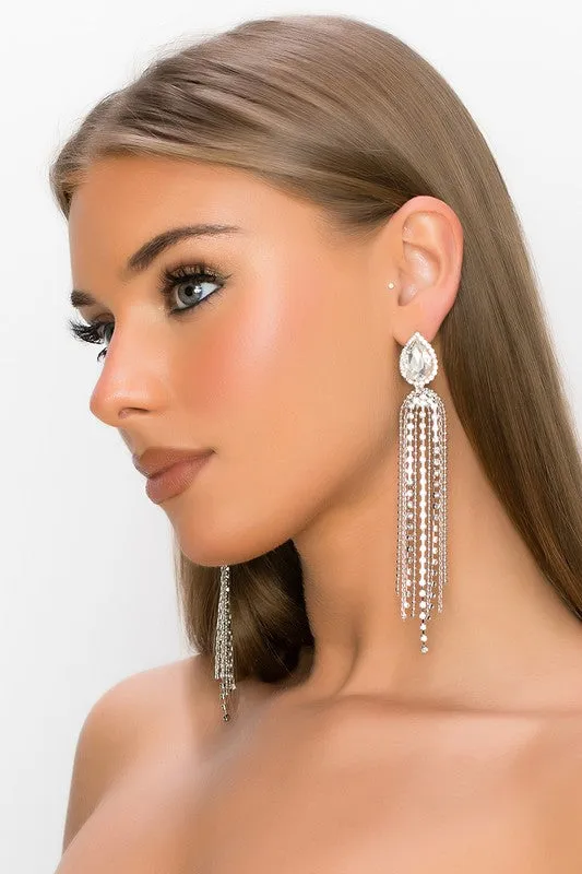 Crystal Dangle Earrings