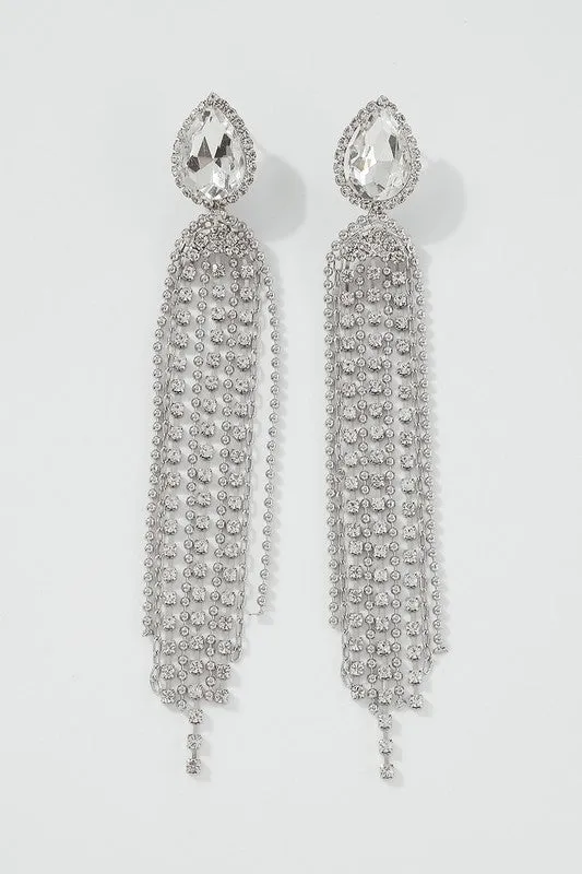Crystal Dangle Earrings