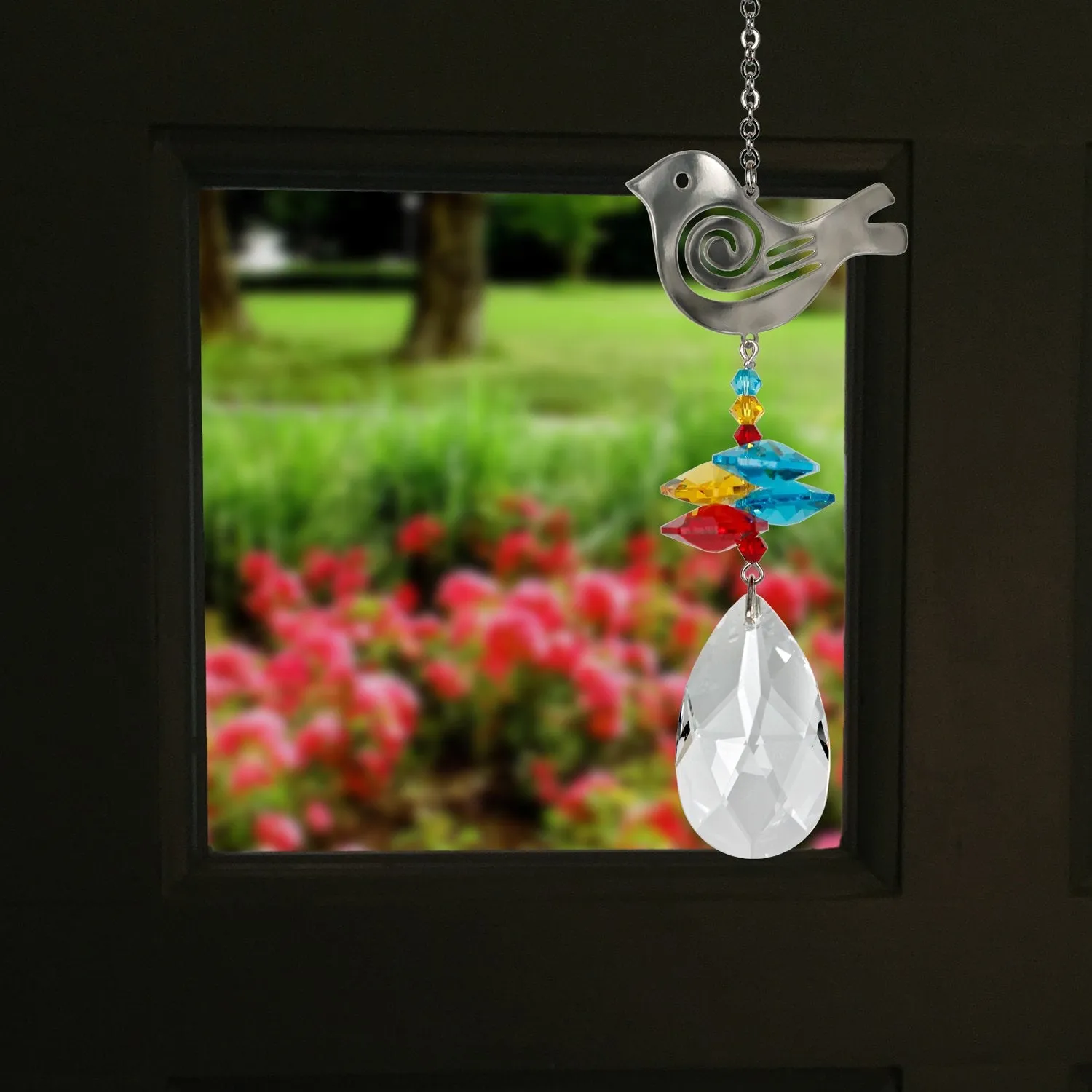 Crystal Fantasy Suncatcher - Bird