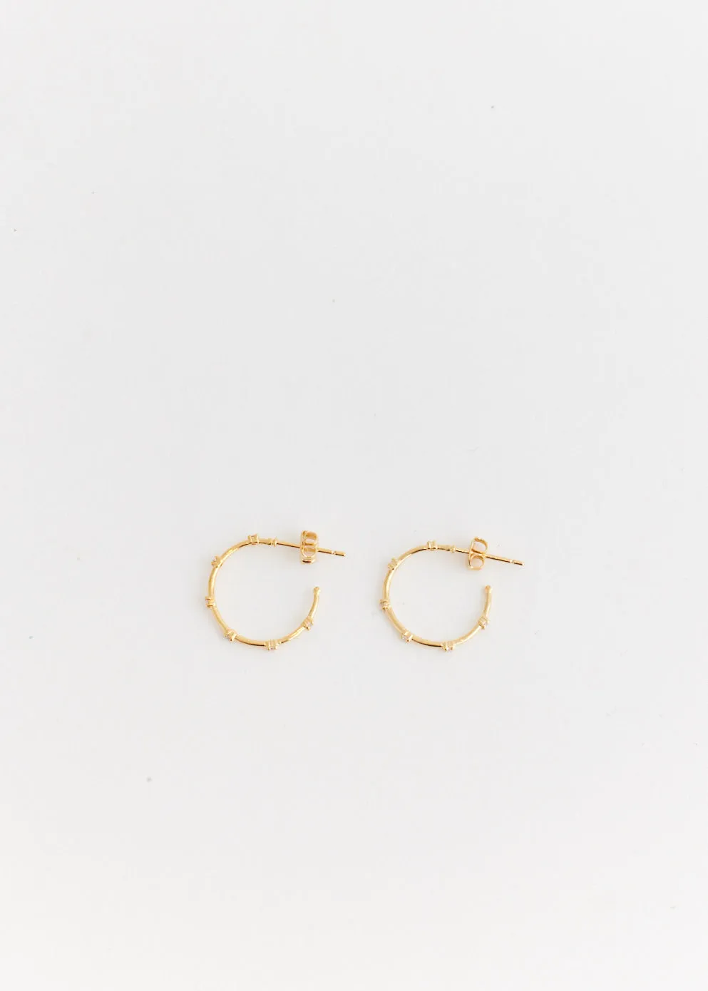 Crystal Hoop Earrings