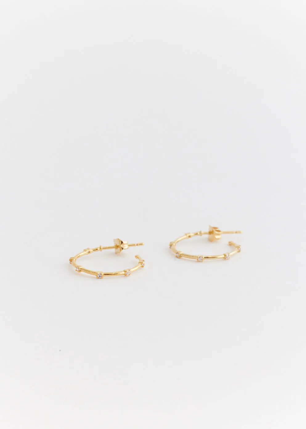 Crystal Hoop Earrings