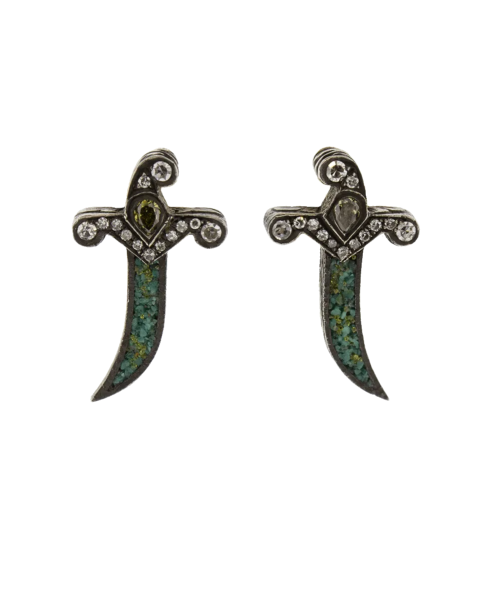 Dagger Stud Earrings