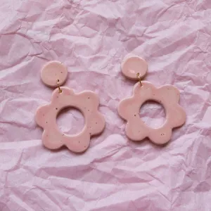 Daisy Ceramic Earrings by Meghan Macwhirter