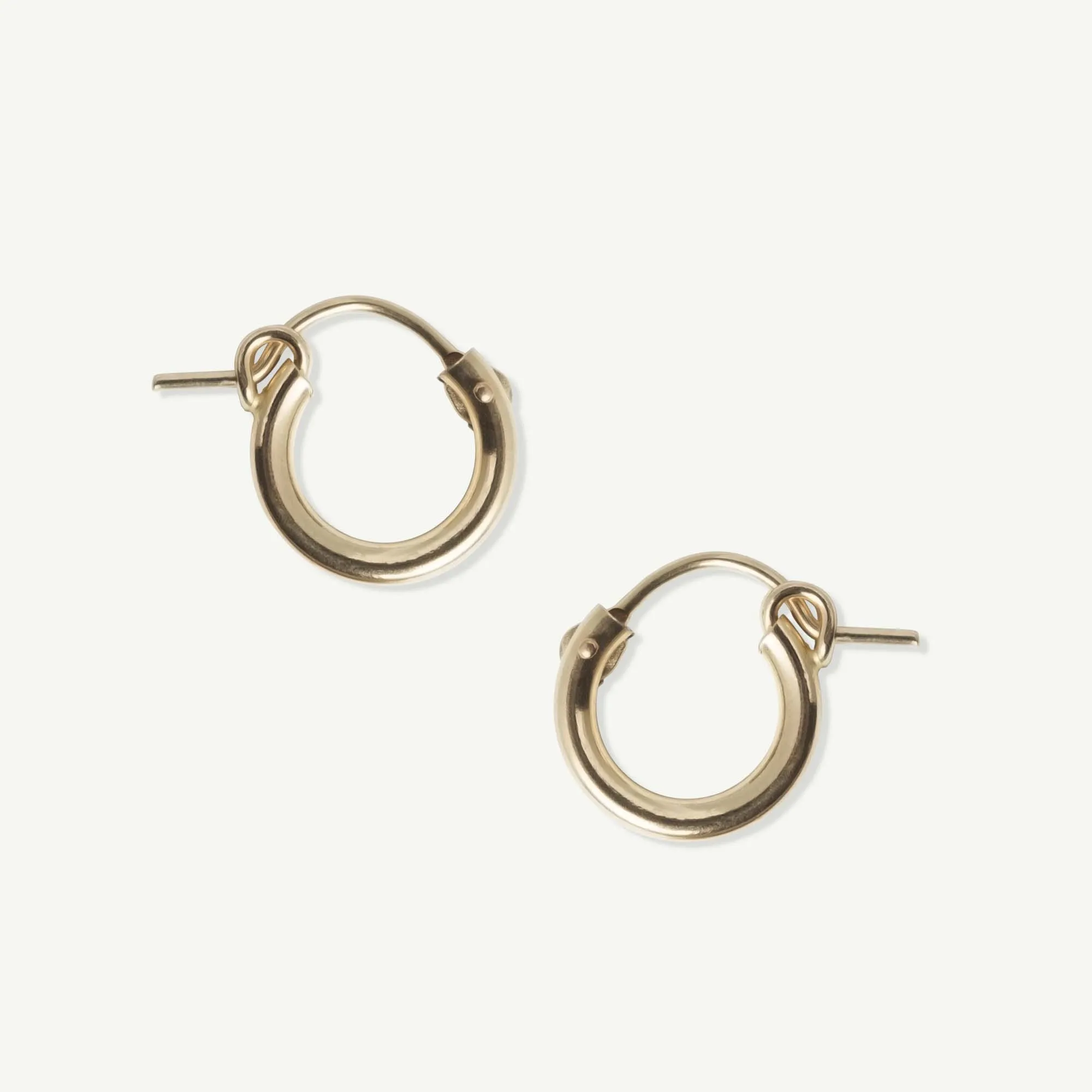 Dana Huggies - Gold Filled Hoop Earrings