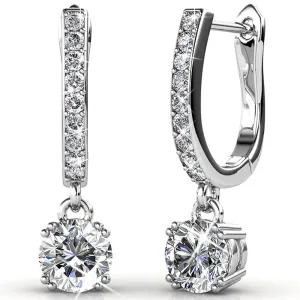 Dangle Earrings Embellished With SWAROVSKI Crystals