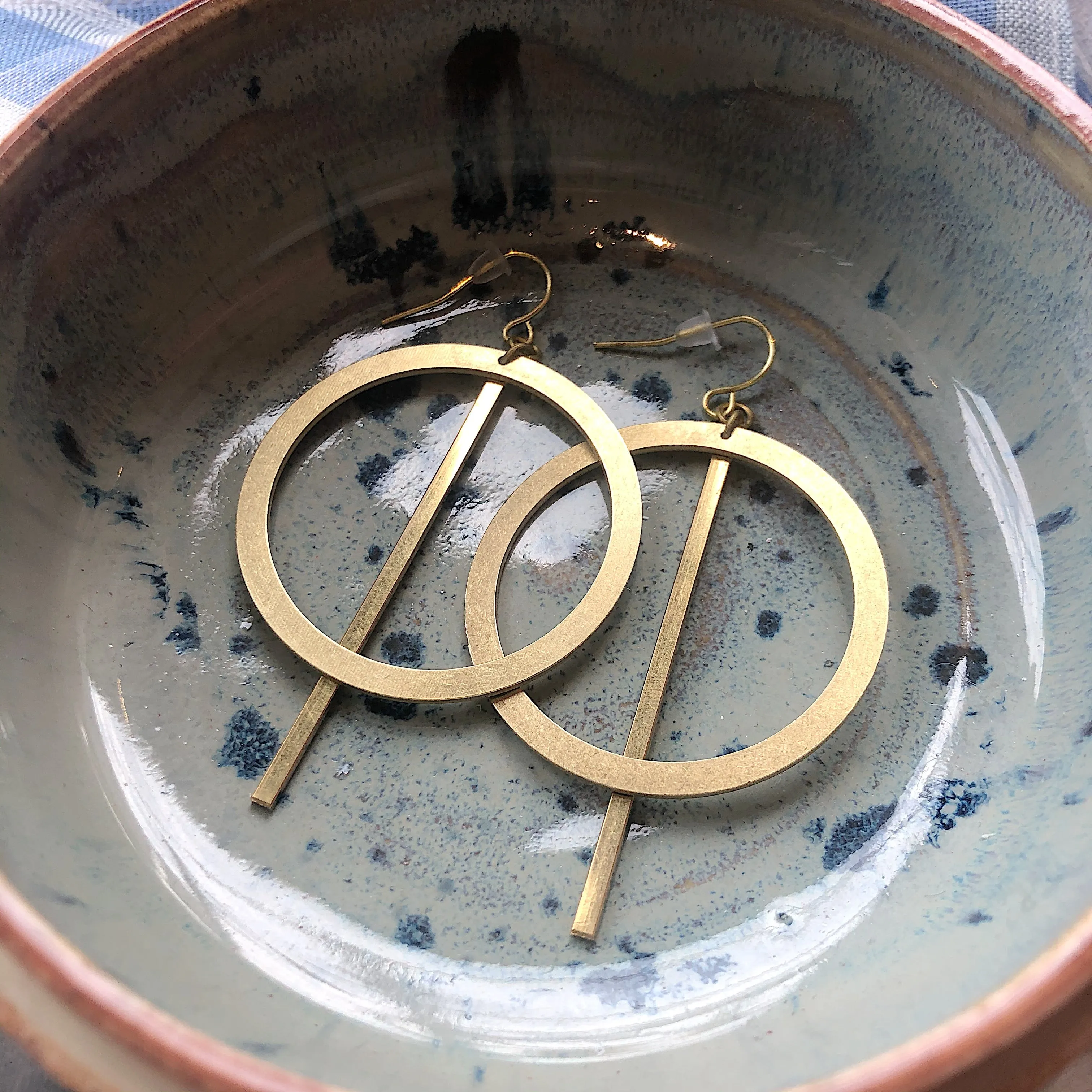 Darlings of Denmark  // Brass Earrings Drue