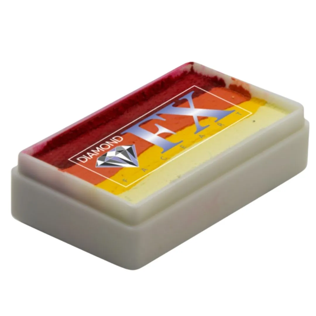 DFX Face Paint Rainbow Cake - Small Autumn (RS30-112)  Approx. 14ml / .47 Fl oz    #43