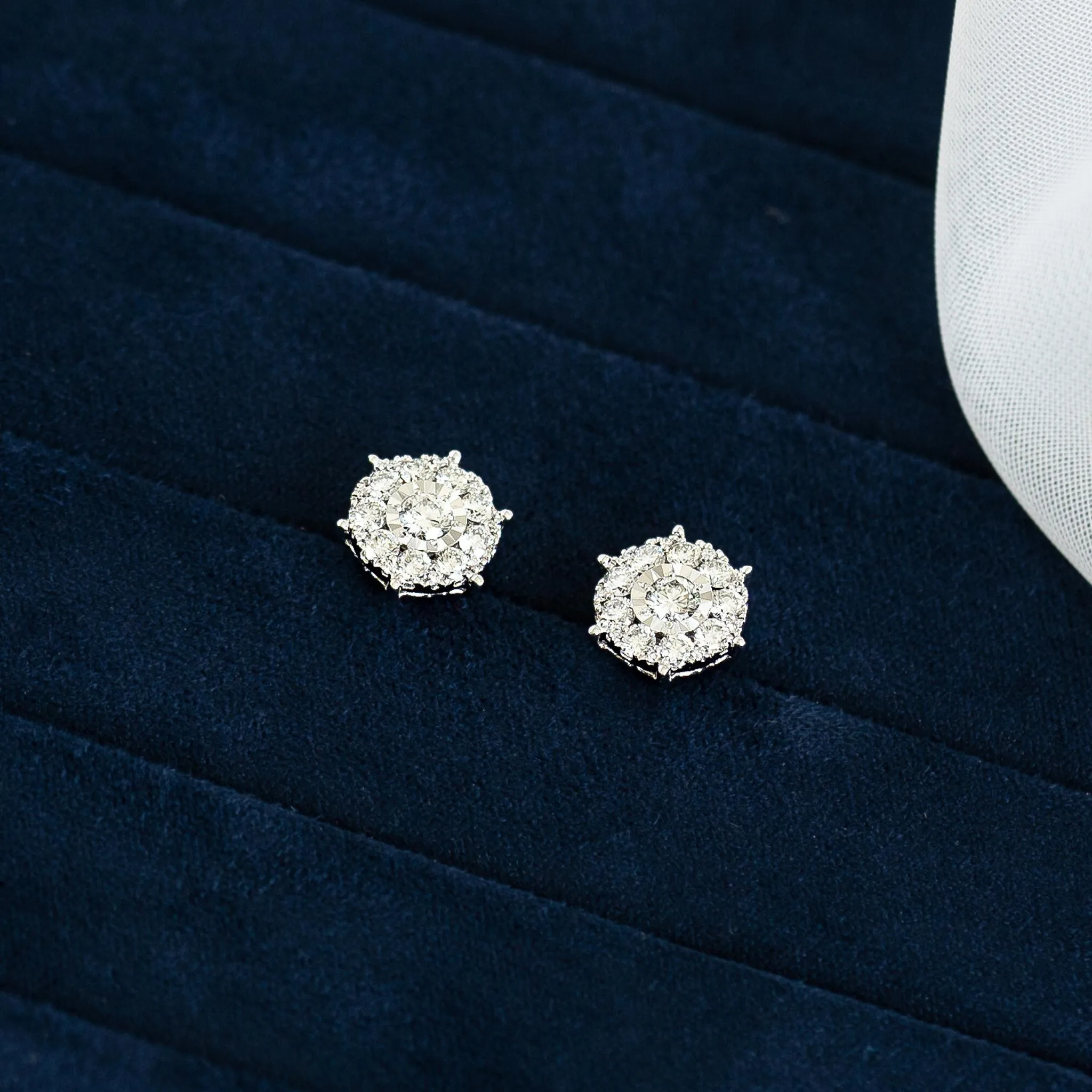 Diamond Earrings - 3 Carat Miracle Plate