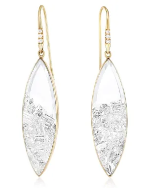 Diamond Marquise Shaker Drop Earrings