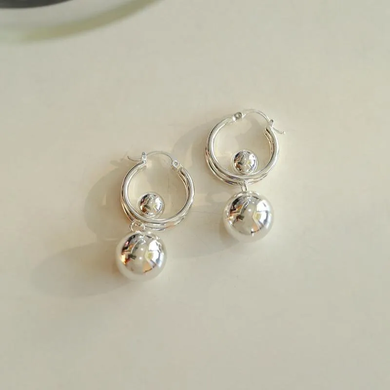 Dynamic Sphere Hoop Earrings