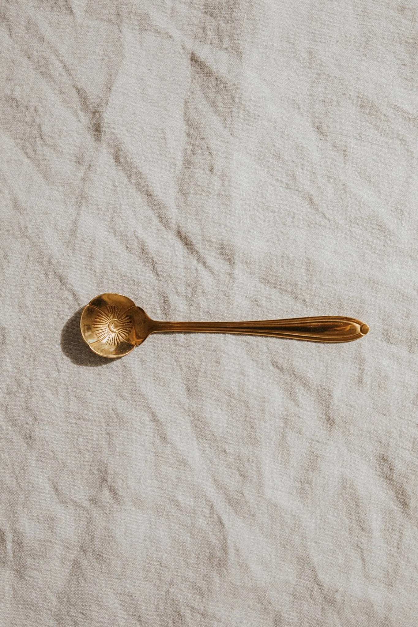 Eclectic Brass Spoon