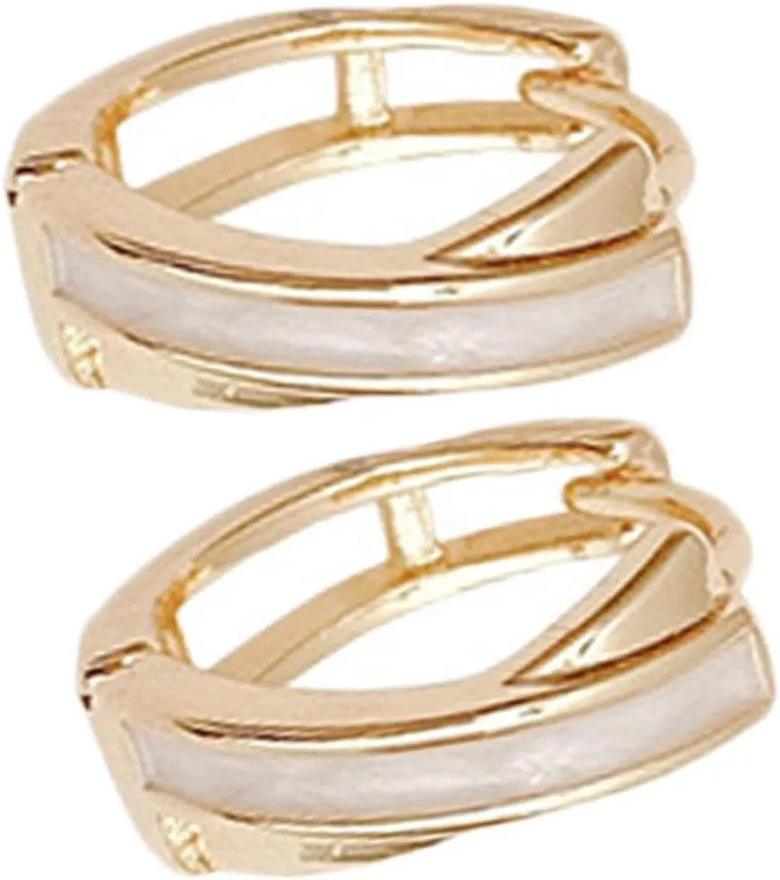 Elegant Circle Earrings Hoop Earrings for Women Fashion Jewelry Gold Earrings Women's Earrings Hoops