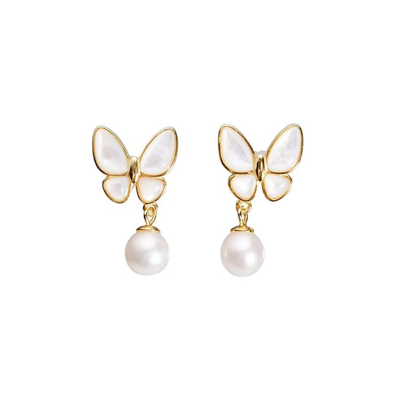 Elegant Freshwater Pearl Earrings WE00100
