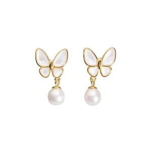 Elegant Freshwater Pearl Earrings WE00100