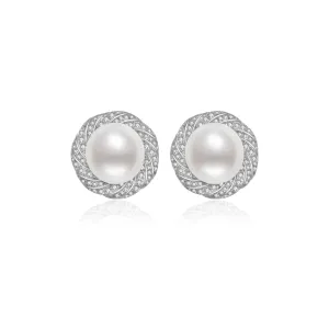 Elegant Freshwater Pearl Earrings WE00457